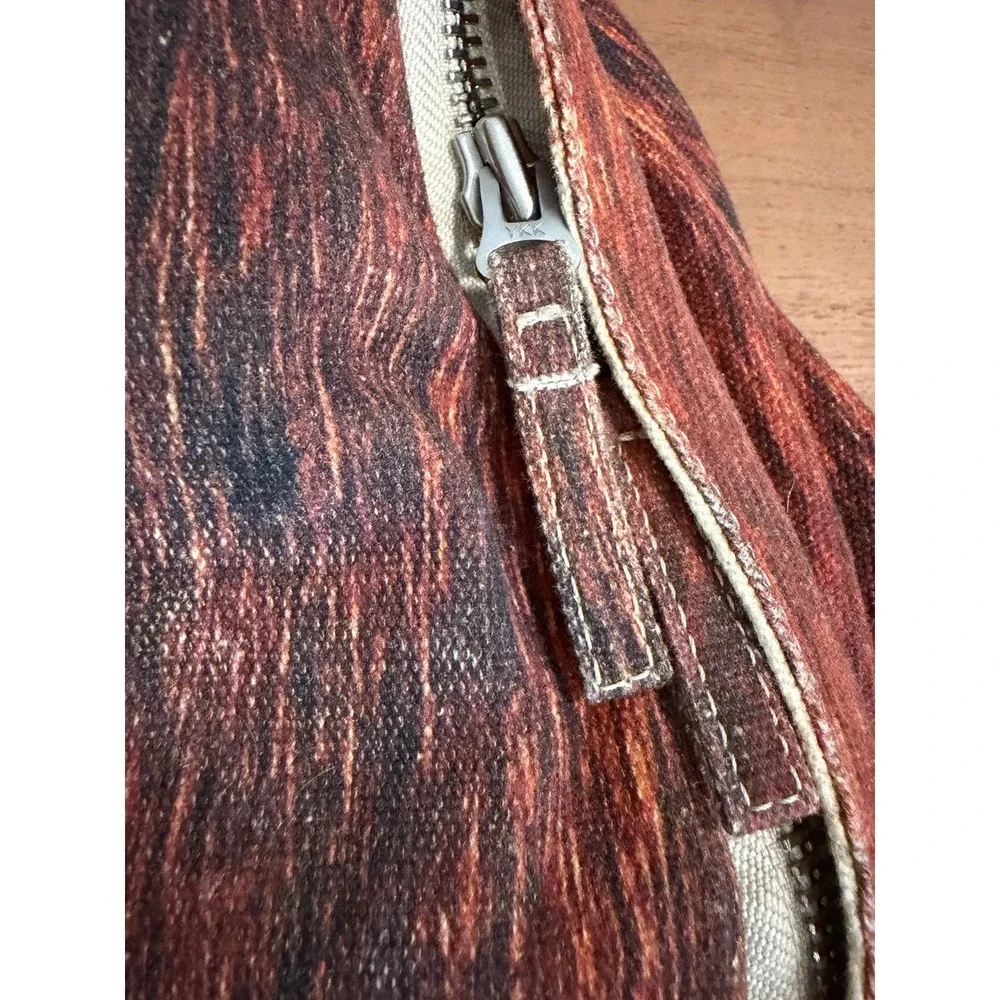 Stussy Canvas Cowhide Backpack Bag RARE